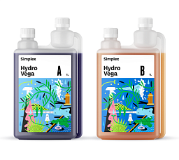 Simplex Hydro Vega A+B 1 л Удобрения для гидропоники для стадии вегетации Simplex Hydro Vega A+B 1 л Удобрения для гидропоники для стадии вегетации